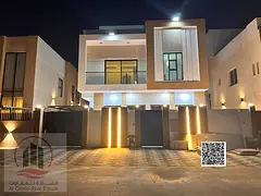 Villa for sale in Al Zahya area, Ajman, elegant design, prime location