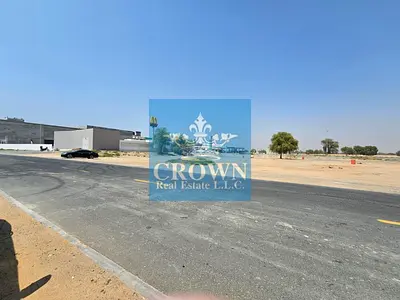 Corner commercial plot, G+2, in Al Tallah 2 , close to Saudi German Hospital Ajman Ideal to all types of business