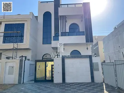 For Sale: Unmissable Opportunity! 5-Bedroom Villa with Rooftop Terrace, including registration fees, in Al Helio 2, Ajman. Personalized finishing, ban