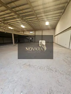 Warehouse for Rent in Umm Al Quwain, Umm Al Thawoub – 13,000 Sq Ft (8,000 Ground + 5,000 Mezzanine