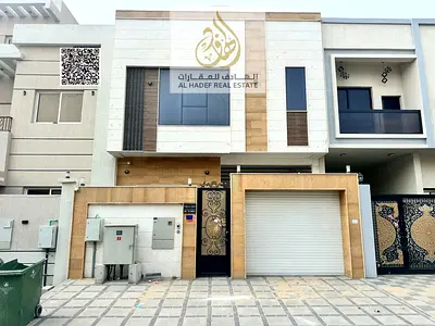 📌 للبيع – فيلا تاون هاوس | 5 غرف | أرضي + أول + رووف | الياسمين – عجمان