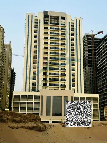 فرصة استثمارية مميزة في عجمان  استوديو للبيع في برج جاردن ريزدنس بمنطقة العامرة، يقع مباشرة على شارع الشيخ محمد بن زايد، في موقع استراتيجي