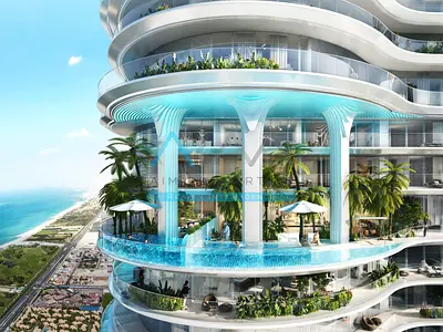 BEACH FRONT 4BR/PRIVATE POOL DAMAC CASA ULTRA LUXURY MODERN DESIGN APARTMENT FOR SALE