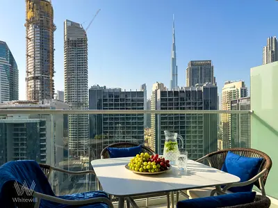 Living with Burj Khalifa View|High Floor|Furnished