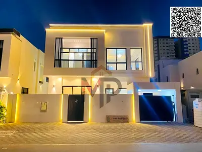 For Sale – Luxury Villa in Al Amrah – Ajman | 3100 sq ft | Two Floors + Roof | 5 Master Bedrooms | Separate Majlis | Living Room with Washrooms | Mode