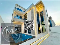 Modern Villa 6Master Bedroom for sale in Helio ajman