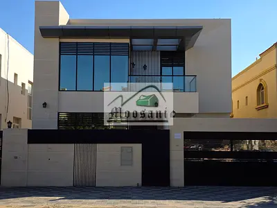 COMMERCIAL + RESIDENTIAL VILLA FOR SALE: AMAZING NEW STYLE 5 BHK VILLA FOR SALE IN RAWDA 1, AJMAN
