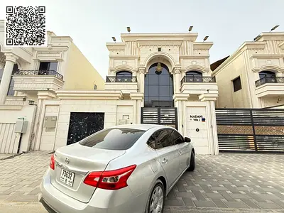 فيلا جديدة تمامًا تحتوي على ست غرف نوم رئيسية متاحة للإيجار في الياسمين عجمان.