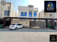 A great deal in the heart of Jasmine! A modern villa in Ajman for sale, first occupancy, freehold ow
