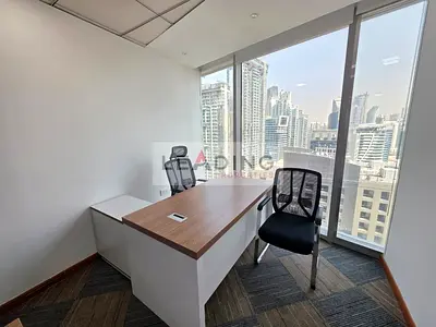 Burj Khalifa view | Furnished Office | High-End Finish | Vaccant