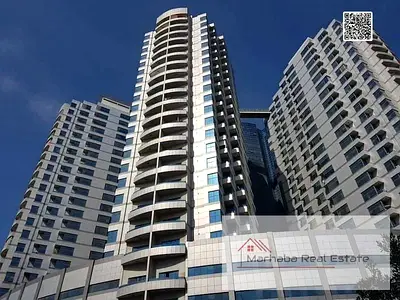 شقة عصرية بغرفة نوم واحدة بإطلالات خلابة على المدينة | موقع متميز | جاهزة للسكن | برج عجمان فالكون