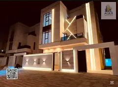 From the owner directly, a new 3-story villa with super deluxe finishing 🏡 in Al Helio 2 - Ajman 
