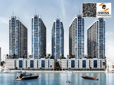 🌊 شقة غرفة وصالة للبيع – أبراج خور عجمان، المنطقة الحرة بعجما