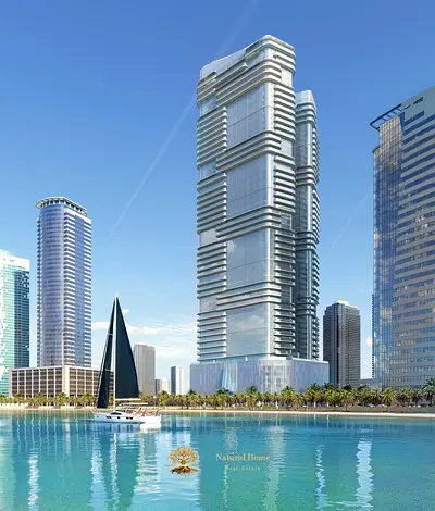 The home your family deserves: 4 bedrooms and a lounge in Joud Tower Al Mamzar, open sea view, competitive price, and a smart and flexible payment pla