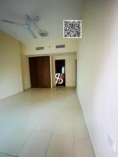 Available 1bhk open view empty apartment for sale in ajman one tower