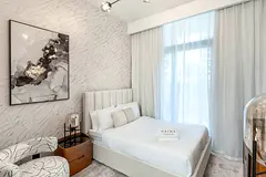 Trendy & Stylish Living Studio at Azizi Riviera 41| Free full cleaning service