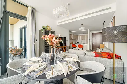 Luxury 2BR in Sobha Hartland | Burj Khalifa view | New Year fireworks