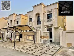 Own a classic villa in one of the best areas of Ajman with a large yard, at a special price and free