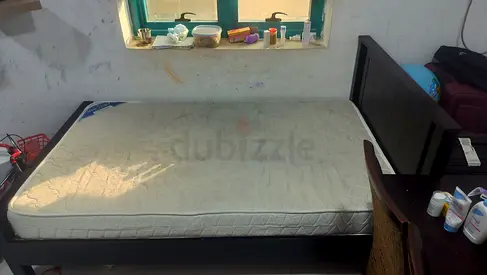 Used Bed Frame with Mattress