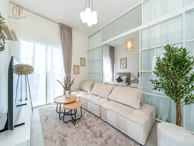 Furnished 2BR | Golfville Dubai Hills | Modern Living | All Bills Included