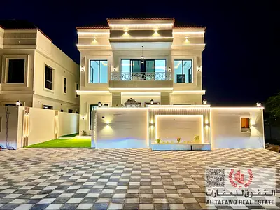 Villa for sale in Al Zahiyah , Ajman, with 5 master bedrooms.