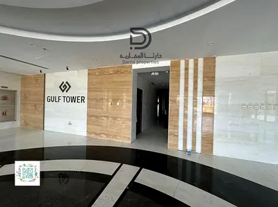 شقة غرفتين وصالة جاهزة للسكن في Gulf Tower بالعامرة – عجمان، بموقف خاص، قسط شهري 4846 درهم، قرب شارع محمد بن زايد، موقع مميز