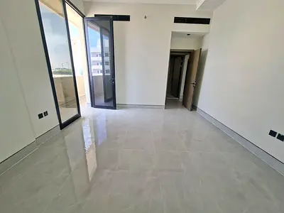 2 month free 1bhk 2wachroom 1mastr bad room balcony prim location aljada out sid brand new apartment
