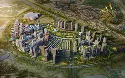 10% DP  / 1% Monthly / Italian Design / NEAR Global Village / Lagoon View