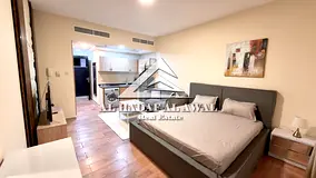 For monthly rent > Studio Al Majaz 3, opposite Al Safia Park
