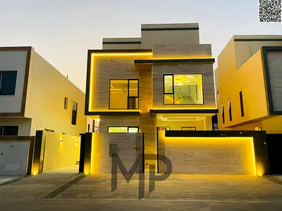 Your golden opportunity to own a modern villa with 5 bedrooms and 3 living rooms - including fees and air conditioning, with a rooftop overlooking a g
