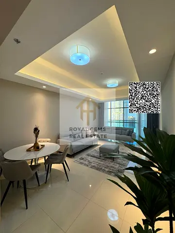 High-End Furnished 1-BHK in Gulfa Tower | Prime Lifestyle | with Gym, Swimming Pool, Kids Play Area & Parking.