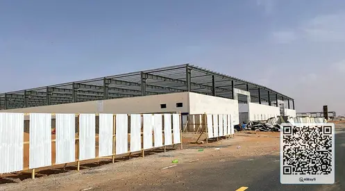 Ready to build industrial land for sale, ideal for warehouse and labor camp