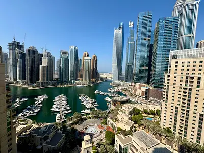 Spacious 2BR + Study in Dubai Marina | Ideal for Families | Marina View