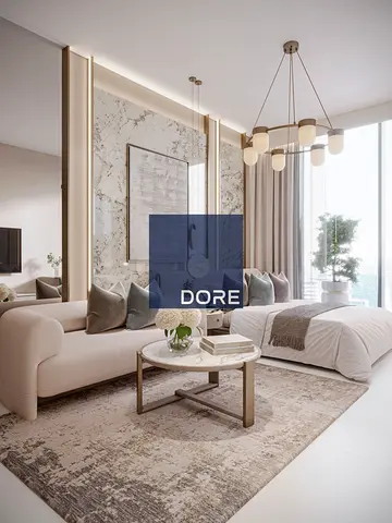 Elegant Studio | Modern Design | Green Belt View