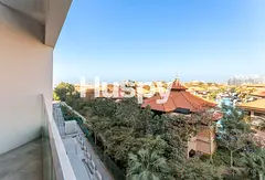 Unfurnished | Private Beach Access | Palm View