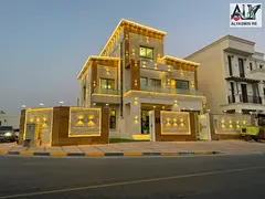 Corner villa for sale, close to Sheikh Mohammed bin Zayed Road, close to all services, in a great lo