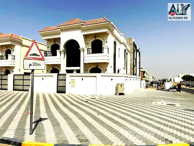 تملك فيلا شامل رسوم التسجيل والتمليك مقابل المسجد ارتداد 12 متر امام الفيلا 5 غرف مع مسبح