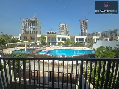 Pool View Fully Furnished 3 Beds Villa + Maid