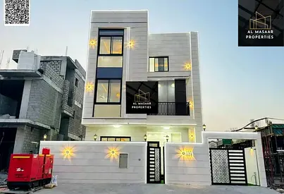 فيلا بسعر شامل الكهرباء ولماء والمكيفات   جاهزة للسكن في أرقى مناطق عجمان تملك حر