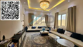 Furnished villa with citizen electricity for rent in Al Zahia, 4 master rooms