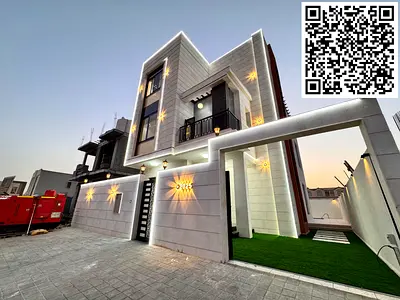 للبيع – فيلا مودرن بتصميم راقٍ في الزاهية 2 – عجمان مساحة الأرض: 3,014 قدم مربع  مساحة البناء: 3,800 قدم مربع