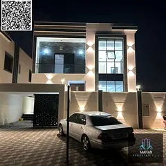 5 bedroom villa with maid Room. Semi furnished with centralised AC, Motorised Gate, CCTV etc. Yearly