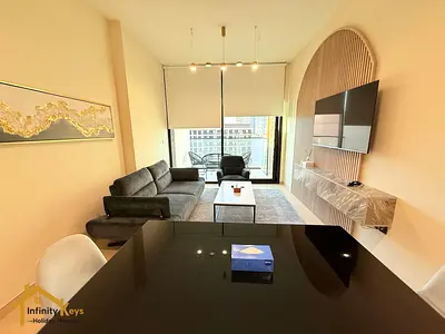 Spacious 2BR | Fully Furnished | Balcony & Parking | Prime JVC Location