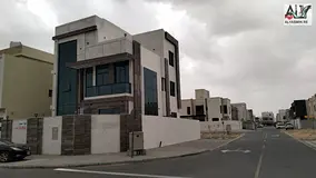 Luxury corner villa for sale – modern European design | Al Bahia area