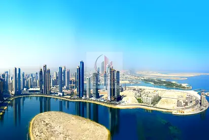 شقة غرفتين ماستر بإطلالة بحيرة | الخان |دون عمولة | الخان – الشارقة