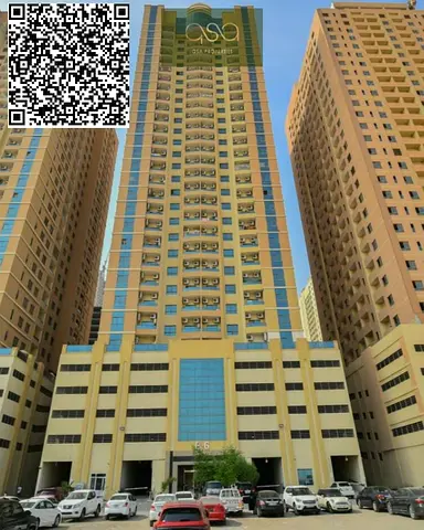 Spacious One bedrooms living hall with covered parking Apartment available for Rent Paradise lake tower Ajman
