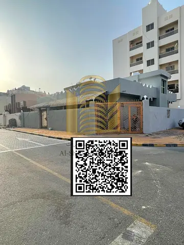 Ground floor villa for sale in Ajman Al Nuaimiyah Area 1 Close to all services Renewed in full 4 an