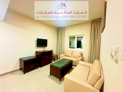 شقة مفروشة بغرفة نوم واحدة بمواصفات فندقية، المجاز | شاملة جميع الخدمات