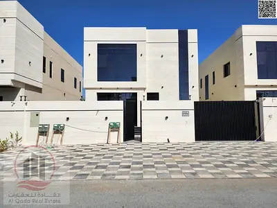 Villas for sale in Al Helio 2 area, Ajman. Elegant design, prime location. Registration fees included.