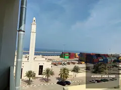 Two-bedroom apartment with a living room and a stunning sea view in Al Bustan, one bathroom, prime l